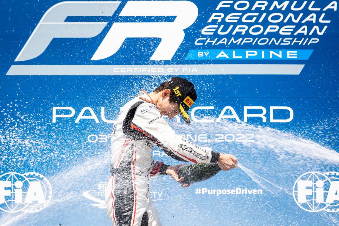 Alpine Freca FRECA vice champion Gabriele Minì joins the eight drivers of the Alpine ...
