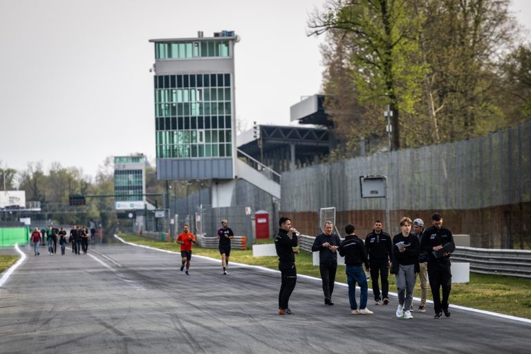 pre-season test Monza Day 1