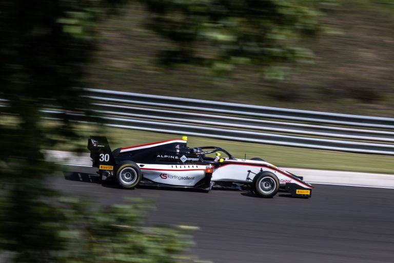 Michael Belov set the fastest lap in the Hungarian pre-event collective tests