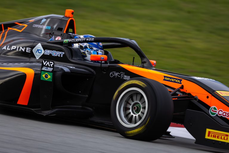 In Barcelona Pedro Clerot clocks the best time on the first day of official testing