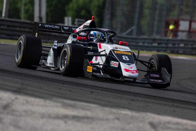 Perfect weekend for Tuukka Taponen second pole position at the Hungaroring in the Formula Regional European Championship by Alpine
