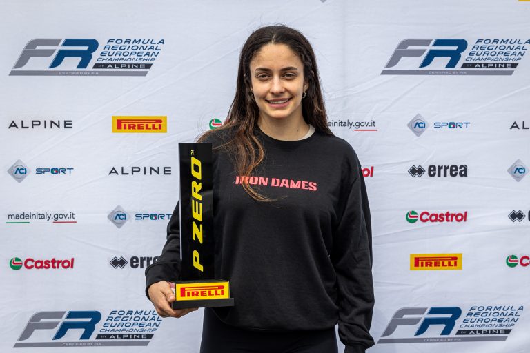 Marta Garcia of Iron Dames secures Pirelli Trophy following Zandvoort performance