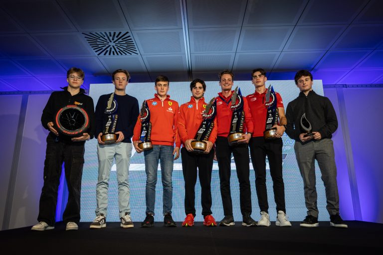 Round 10 Monza Prize Giving Ceremony