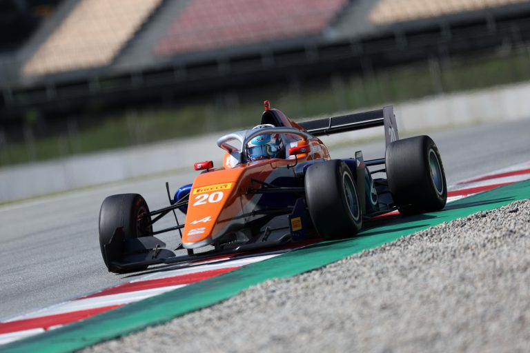 Zachary David sets the pace in morning session of Barcelona Pre-Season Collective Test