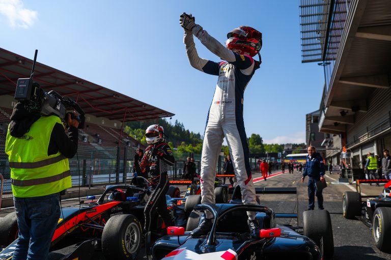 Enzo Deligny hits a home run in Race 2 at Spa-Francorchamps