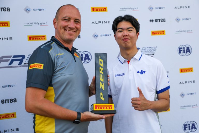 At Paul Ricard, Zackary David claimed the Pirelli Rising Car Award