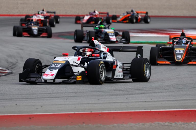 Enzo Deligny takes victory in the final race at Barcelona