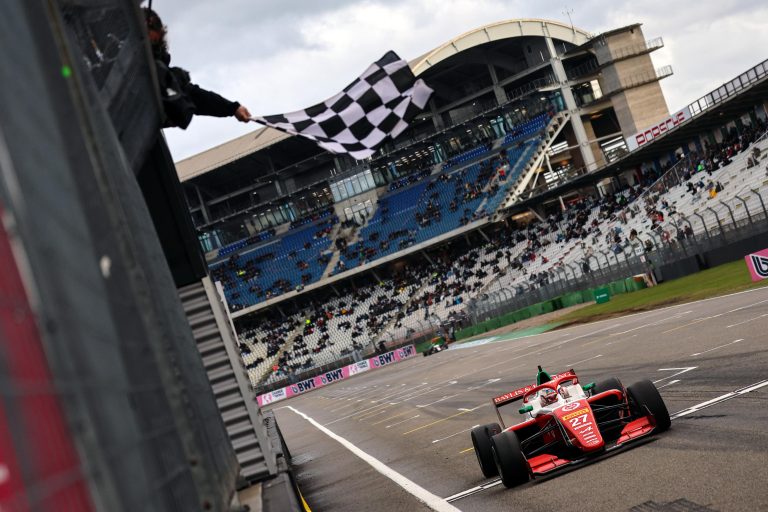 Freddie Slater wins Race 1 at Hockenheim and takes the championship lead